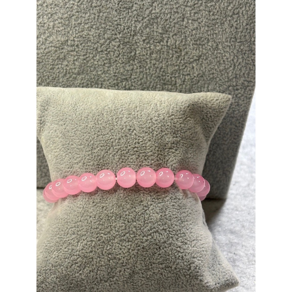 #38. Pink Rose Quartz Bracelet